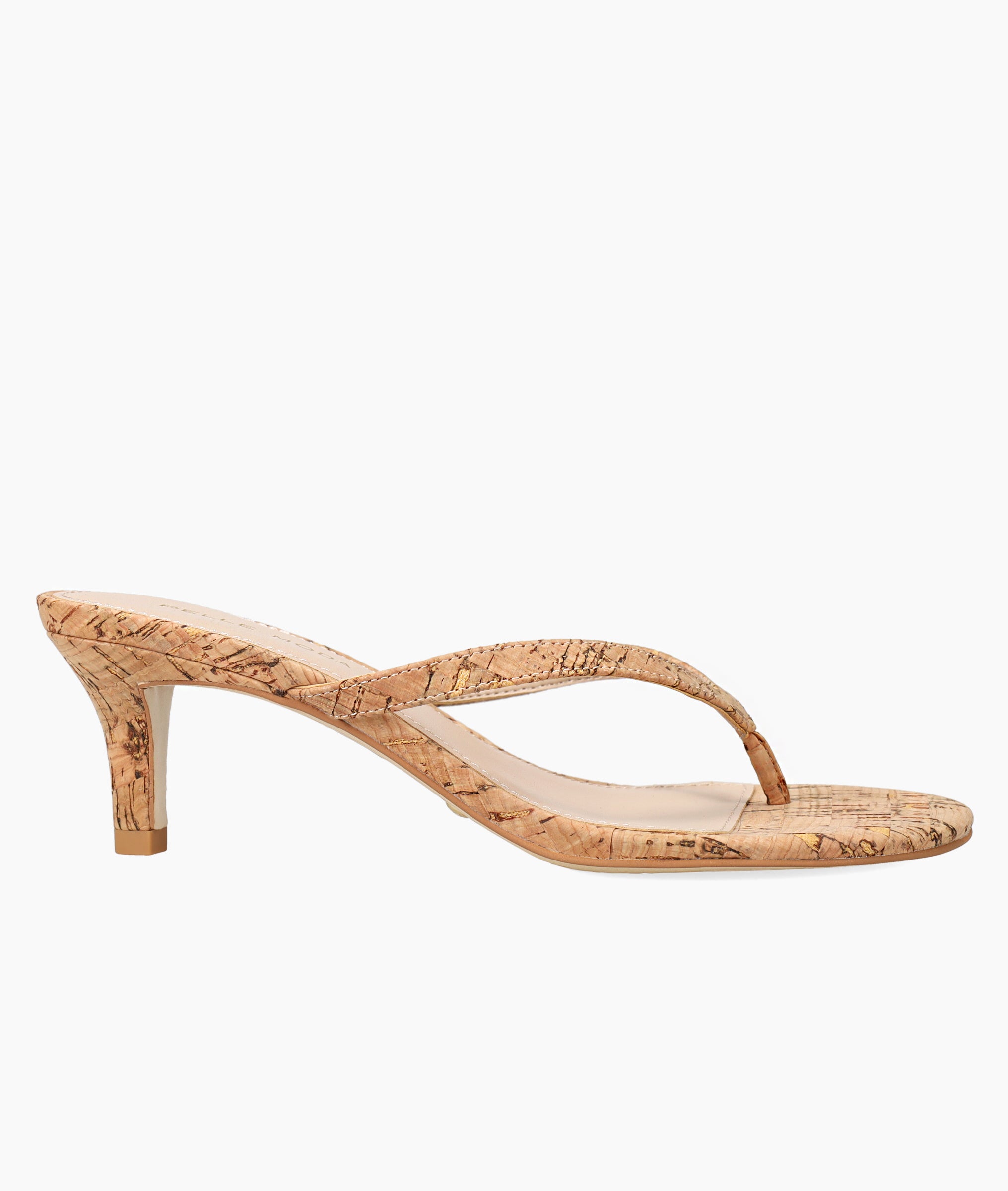 PELLE MODA - Effi 4 Low Heel - Natural