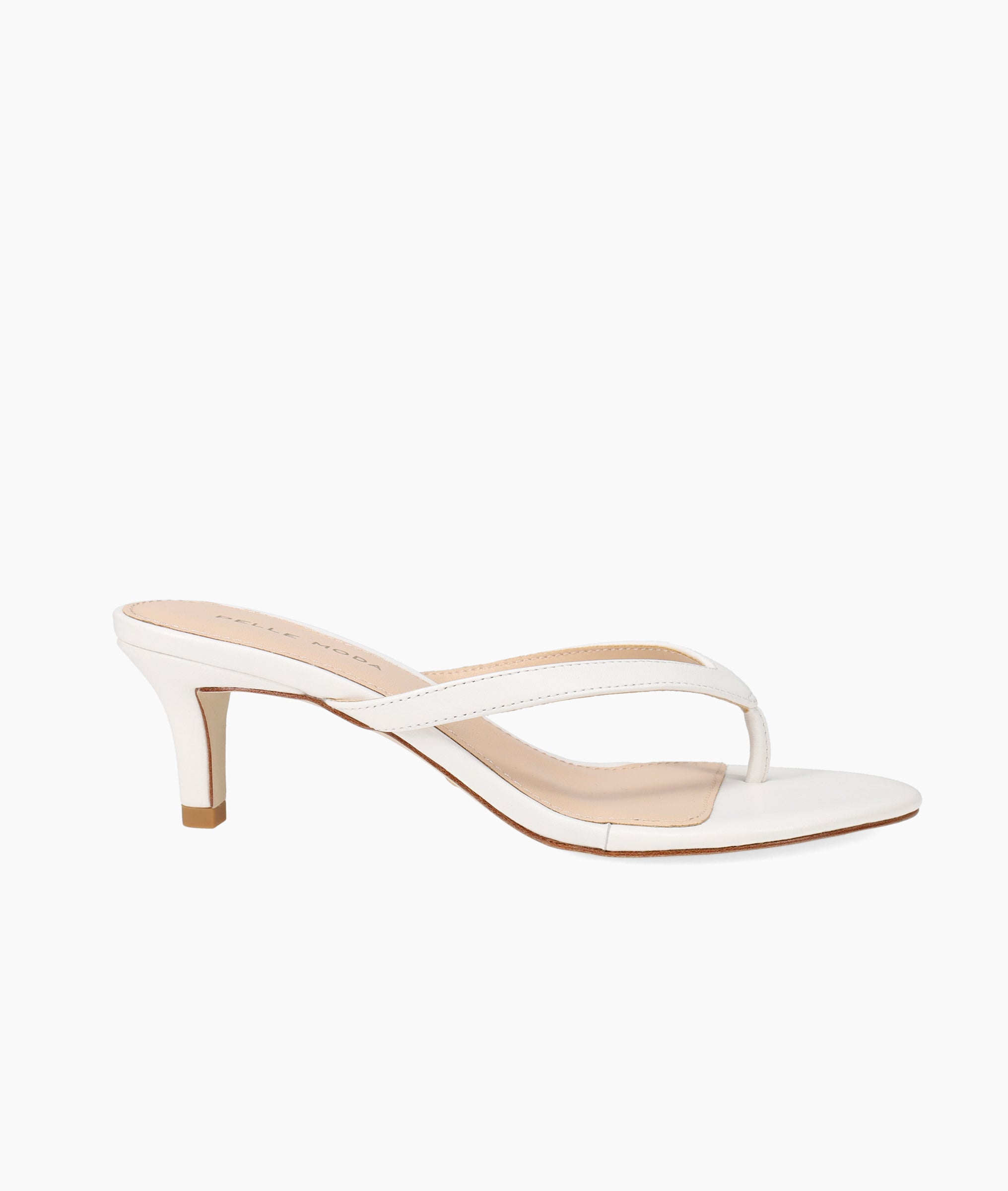 Pelle Moda - Effi 4 Low Heel - Snow - White