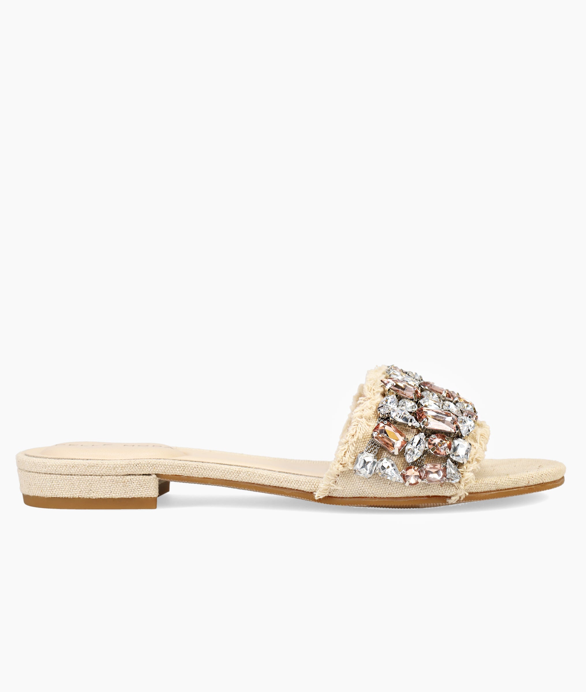 Pelle Moda - Bayer 3 Slide - Natural