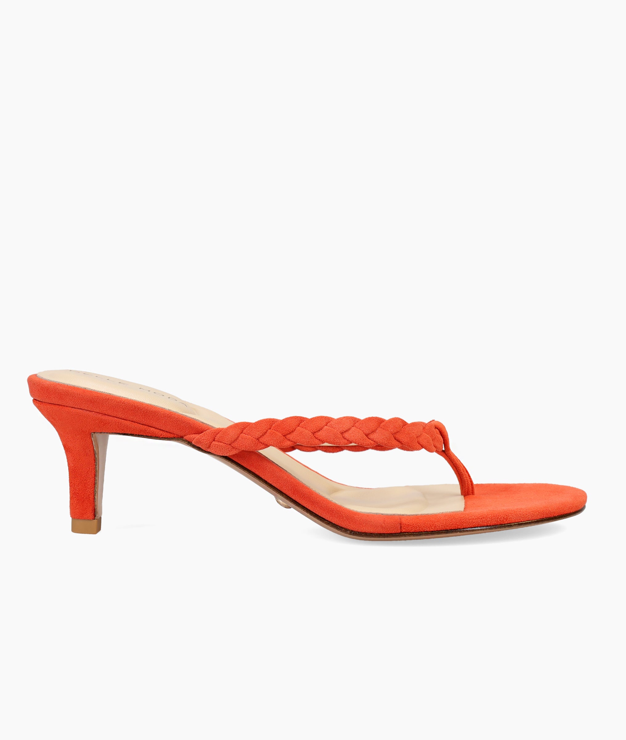 Pelle Moda - Earlen Low Heel - Red Orange