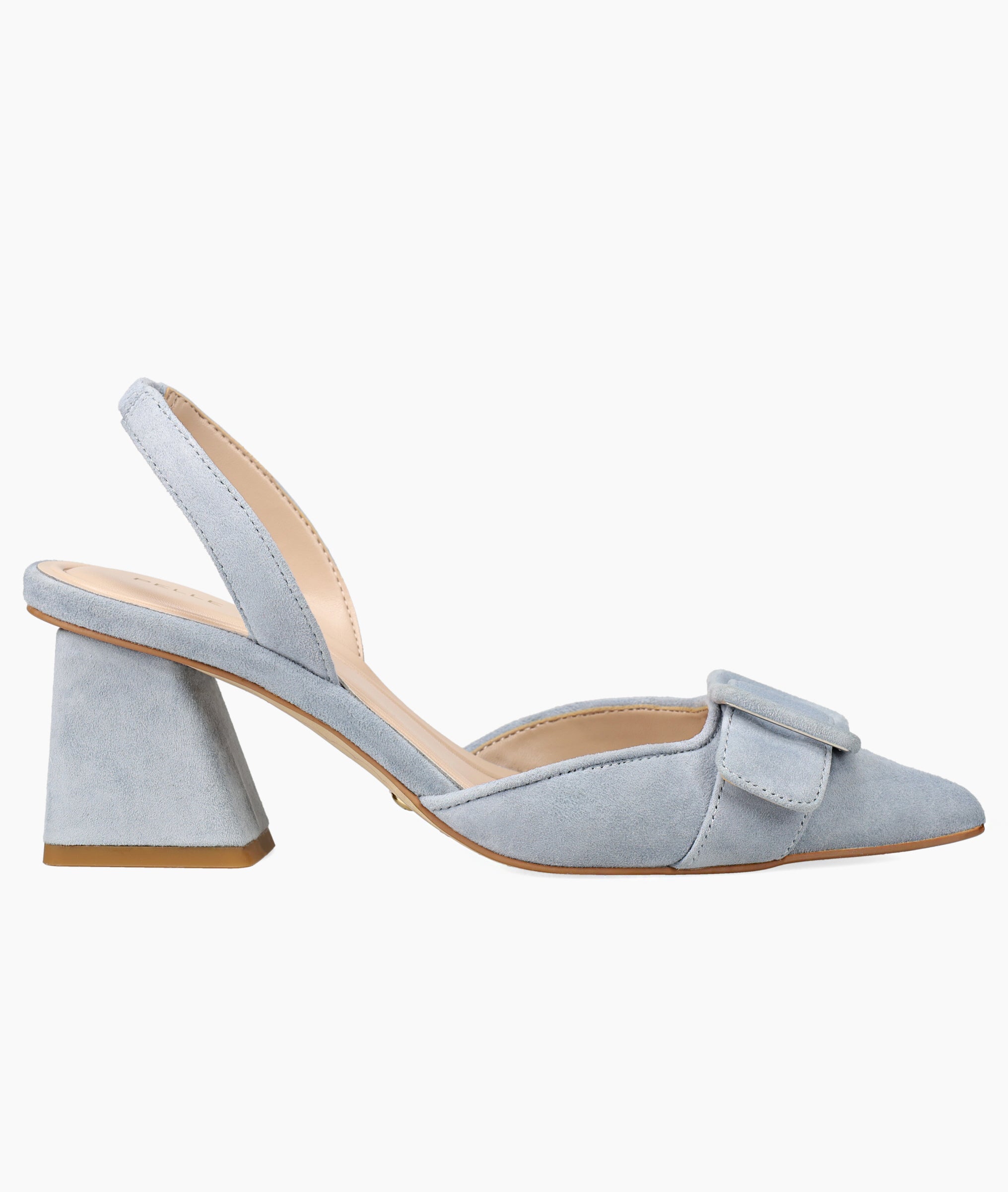 Pelle Moda - Imia Low Heel - Dusty Blue - Pump