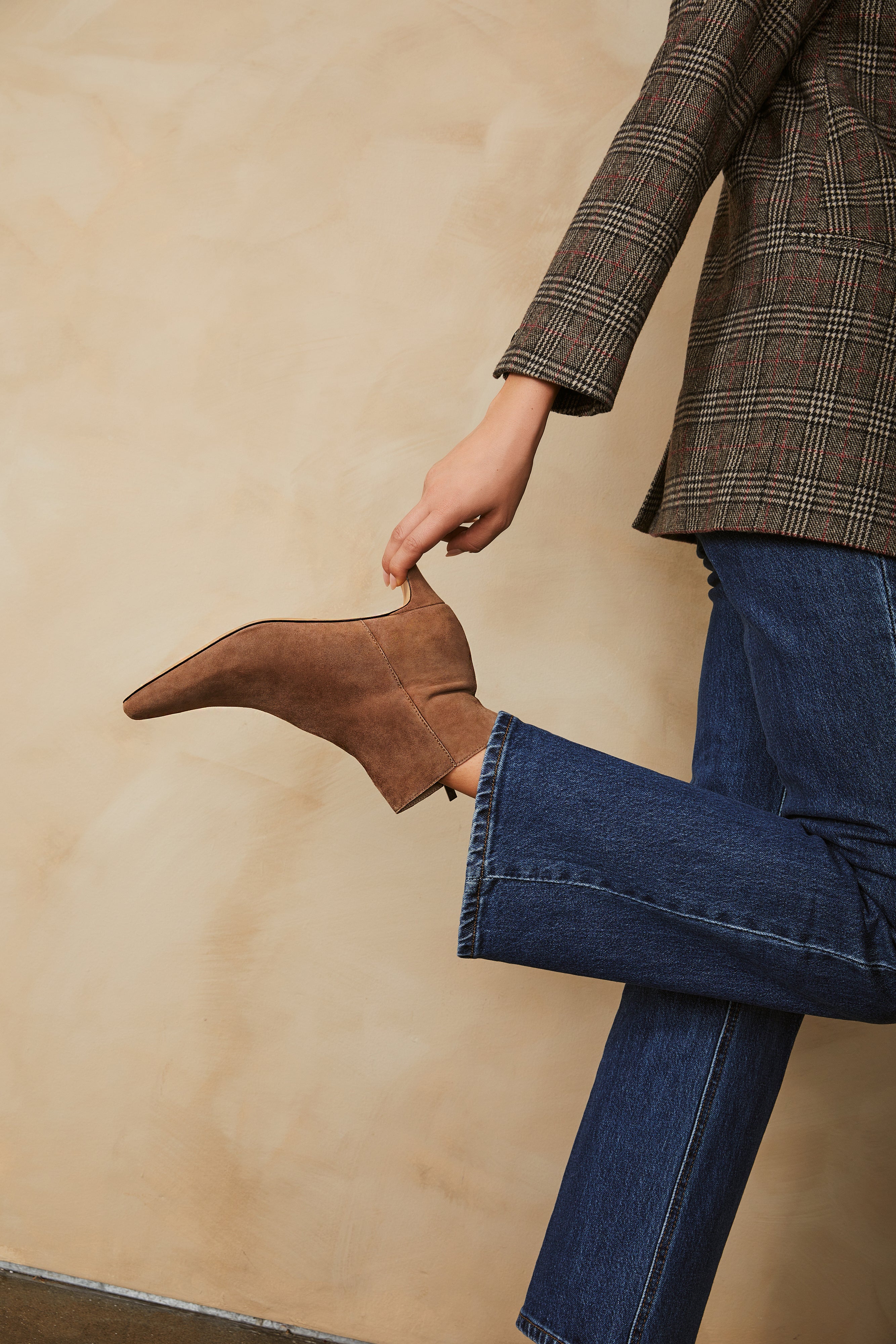 Pelle Moda - Galia Bootie - Taupe – Pellemoda.us