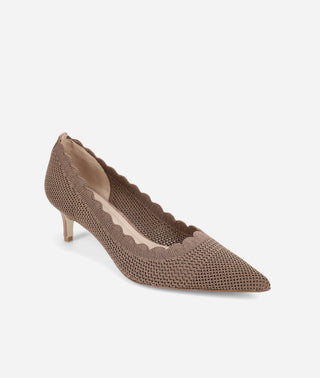 Abell Pump Taupe Knit