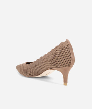 Abell Pump Taupe Knit