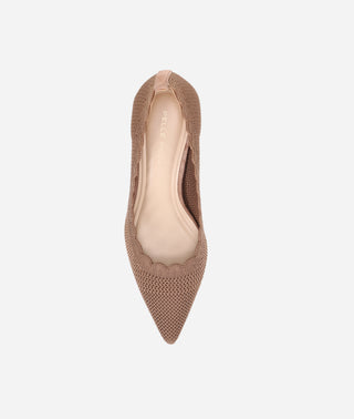 Abell Pump Taupe Knit