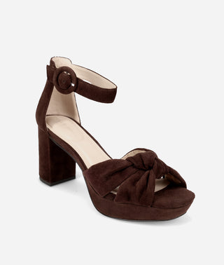 Anesa Platform Chocolate Suede