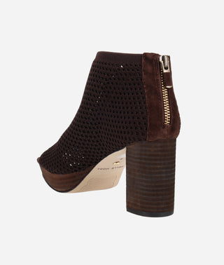 Aurel Platform Bootie Chocolate Knit