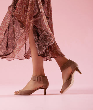Berlin Low Heel - Taupe