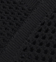 Daely Mary Jane Flat Black Knit