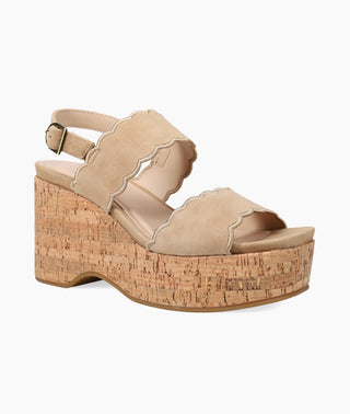 Cicel Wedge - Fawn