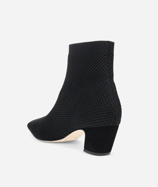 Emeli Bootie Black Knit