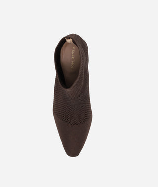 Emeli Bootie Chocolate Knit