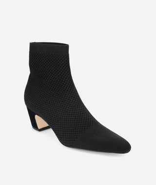 Emeli Bootie Black Knit