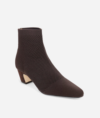 Emeli Bootie Chocolate Knit