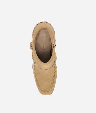 Felisa Bootie Driftwood Suede