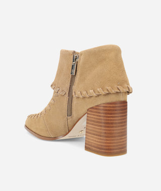 Felisa Bootie Driftwood Suede