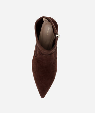 Ilima Bootie Chocolate Suede
