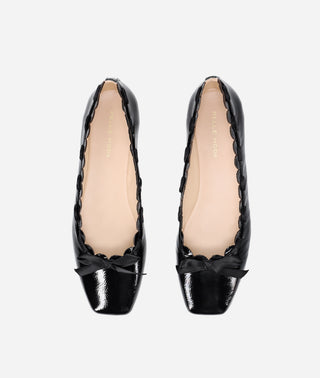 Ilyne Ballet Flat Black Patent