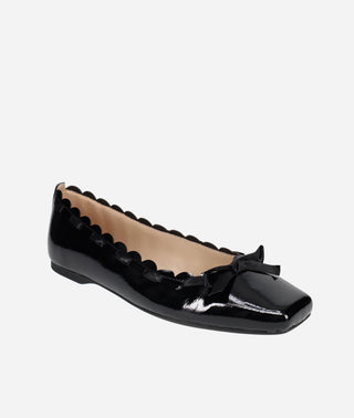 Ilyne Ballet Flat Black Patent
