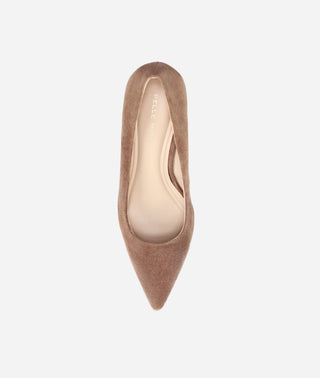 Inell Pump Taupe Suede