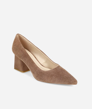 Inell Pump Taupe Suede