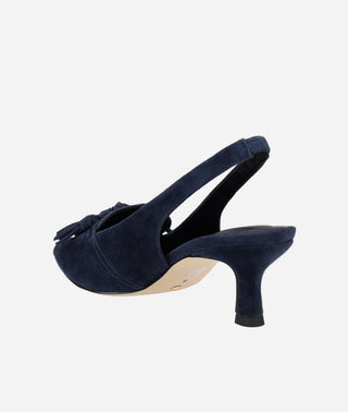 Kesia Slingback Pump Midnight Suede