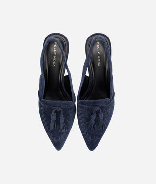 Kesia Slingback Pump Midnight Suede