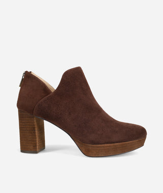 Lesia Bootie Chocolate Suede