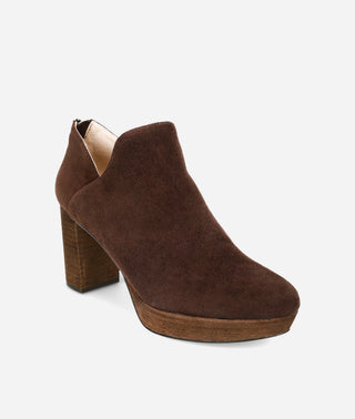 Lesia Bootie Chocolate Suede