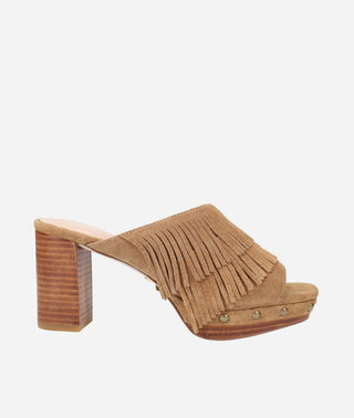 Pelle Moda - Amani Platform Sandal Caramel Suede