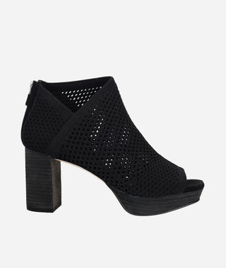 Pelle Moda - Aurel Platform Bootie Black Knit