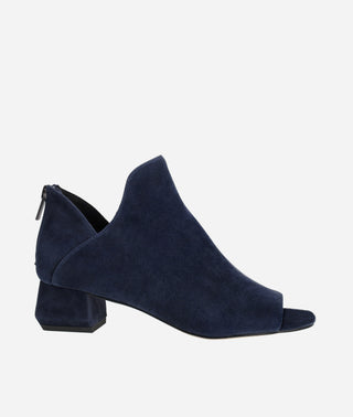 Pelle Moda - Vaneza Open Toe Bootie Midnight Suede
