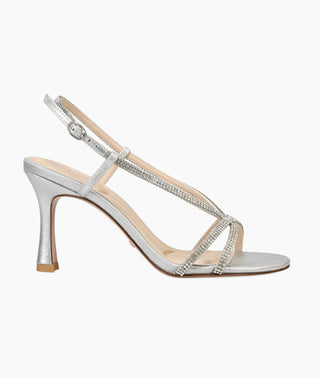 Pelle Moda - Bracen Mid Heel -Silver