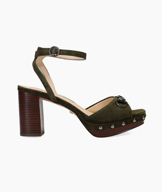 Pelle Moda - Anara Platform - Dark Olive