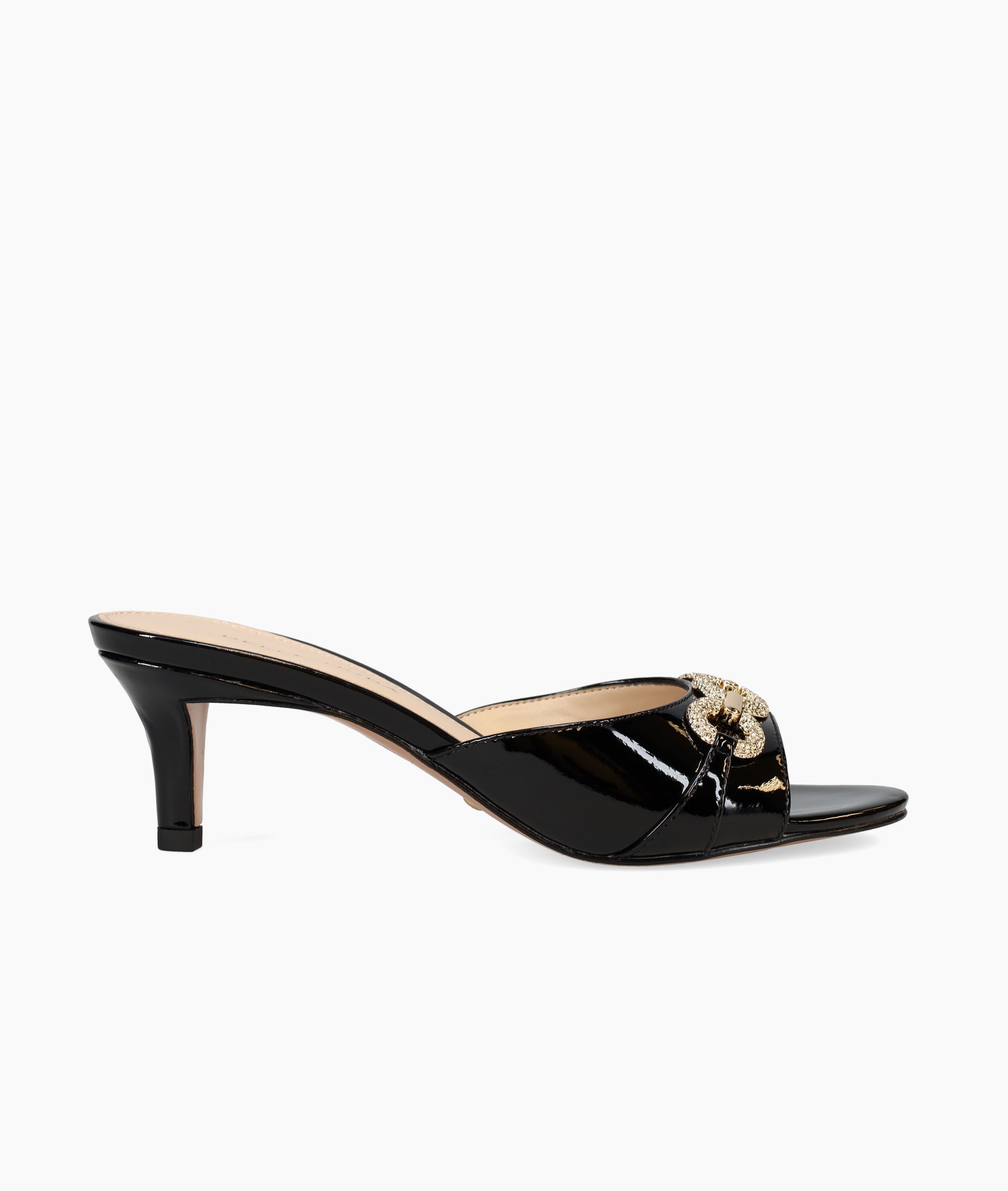 Pelle moda bex kitten heel slide online