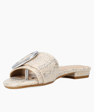 Bianka Slide - Silver
