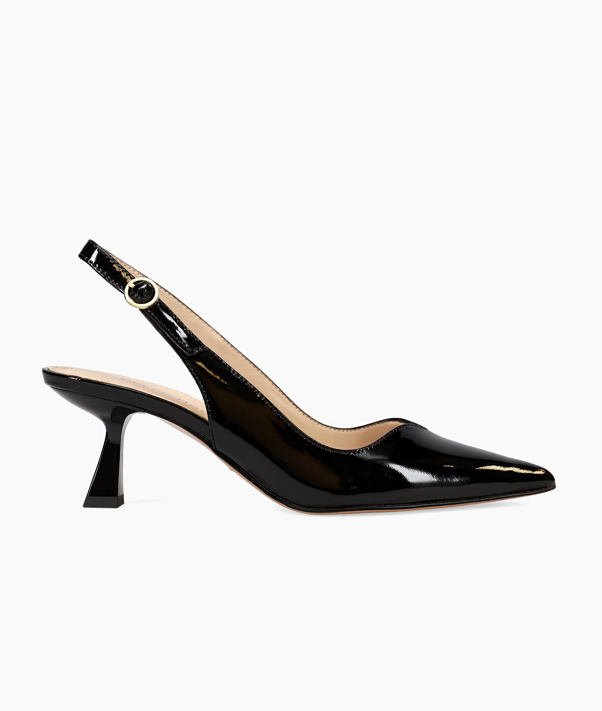 Pelle Moda - Janah Mid Heel - Black Patent