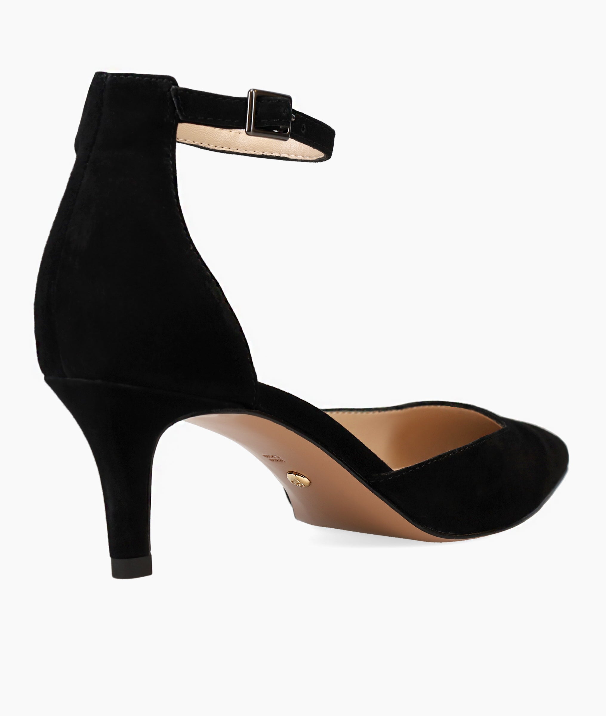 Kendal Low Heel - Black Suede