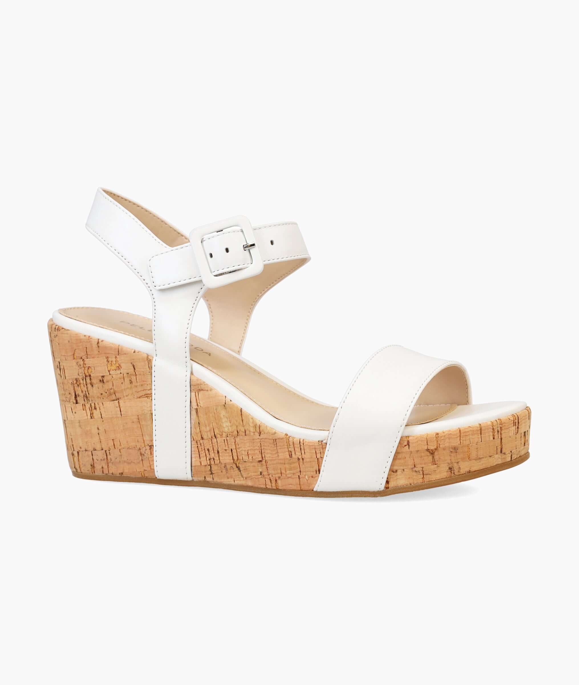 Wiltz Wedge - White