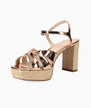 Petina Platform - Light Gold