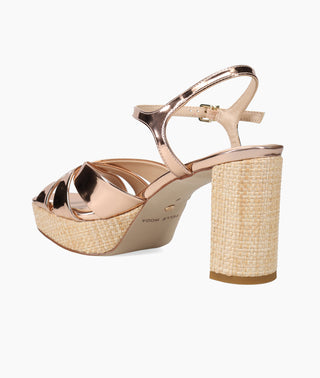 Petina Platform - Light Gold