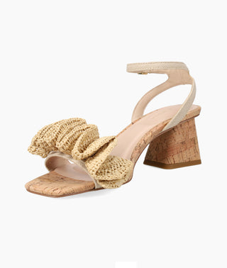 Tiann Low Heel - Natural