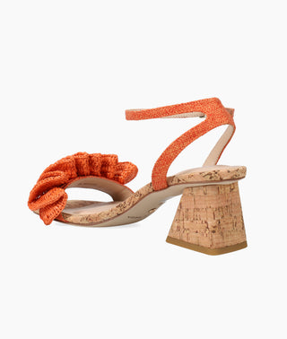 Tiann Low Heel - Tangerine
