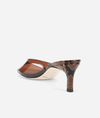 Unia Slide Brown Vinyl Snake