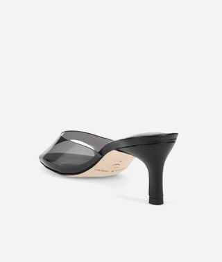 Unia Slide Smoke Vinyl Leather