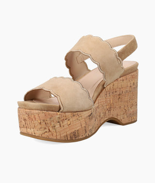 Cicel Wedge - Fawn