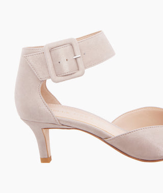 Berlin Low Heel - Shimmer Taupe